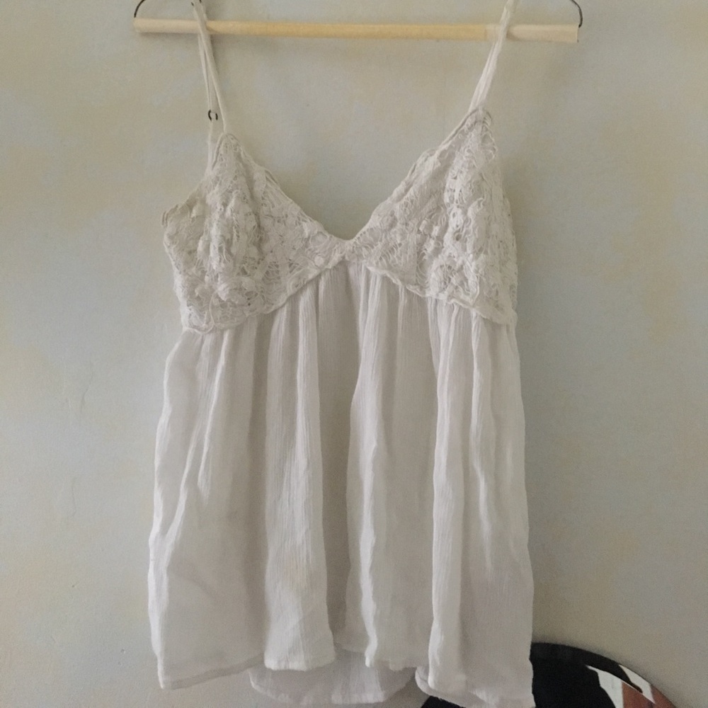 Free People White Tank